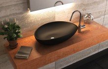 Black Solid Surface Sinks picture № 5