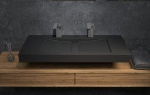 Black Solid Surface Sinks picture № 8