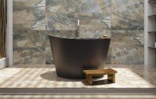 Black Solid Surface Bathtubs picture № 19