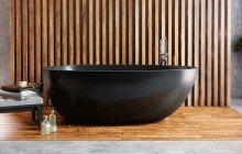 Black Solid Surface Bathtubs picture № 18