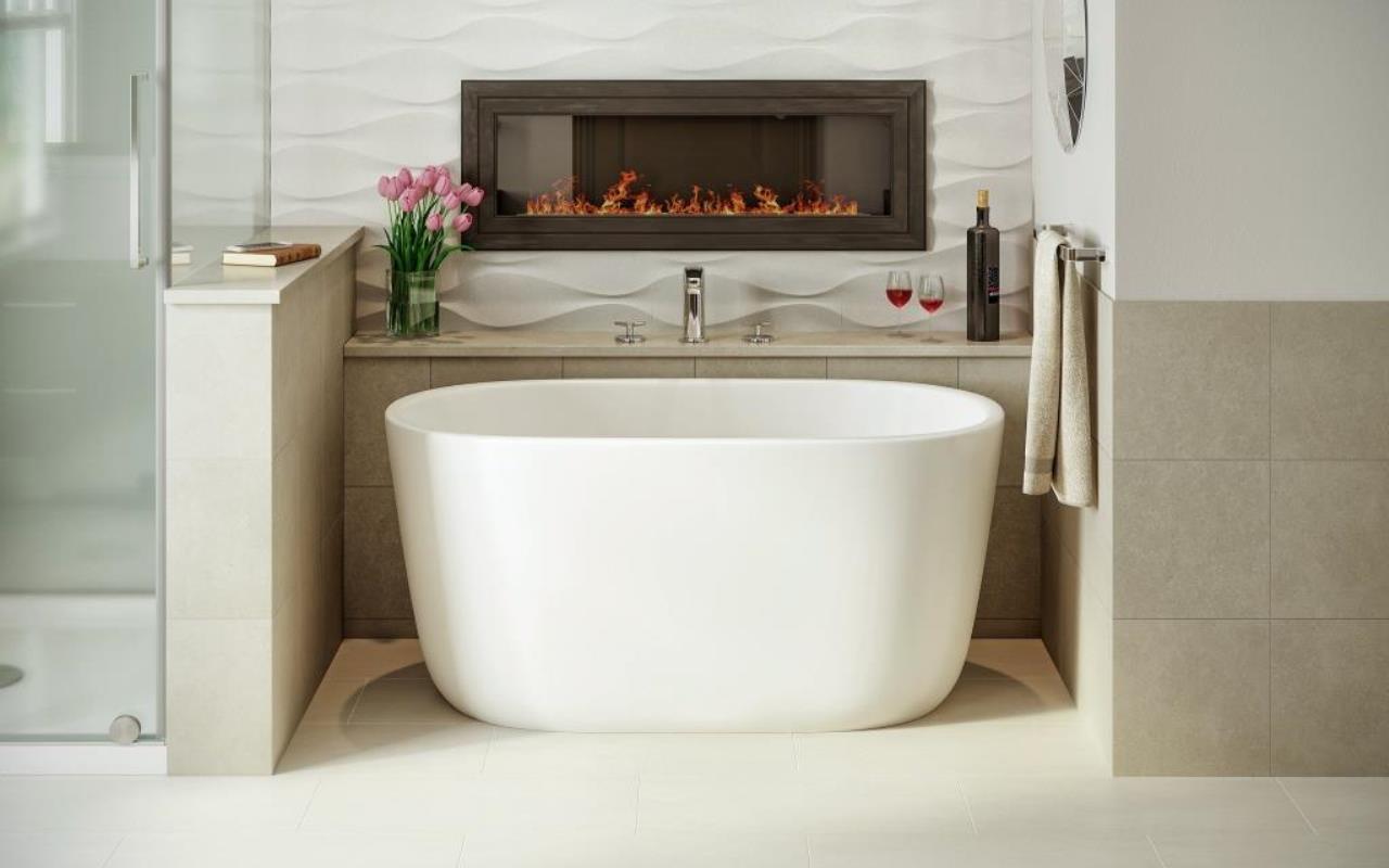 Aquatica True Ofuro Mini Tranquility Heated Japanese Bathtub (220/240V/50/60Hz USA/International)